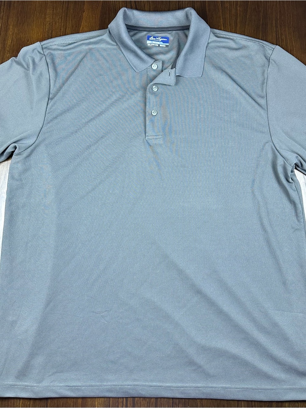 Ben Hogan XXL Gray Golf Polo Power Wick Span Performance Stretch Shirt